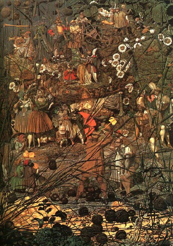 Richard  Dadd The Fairy Teller's Masterstroke